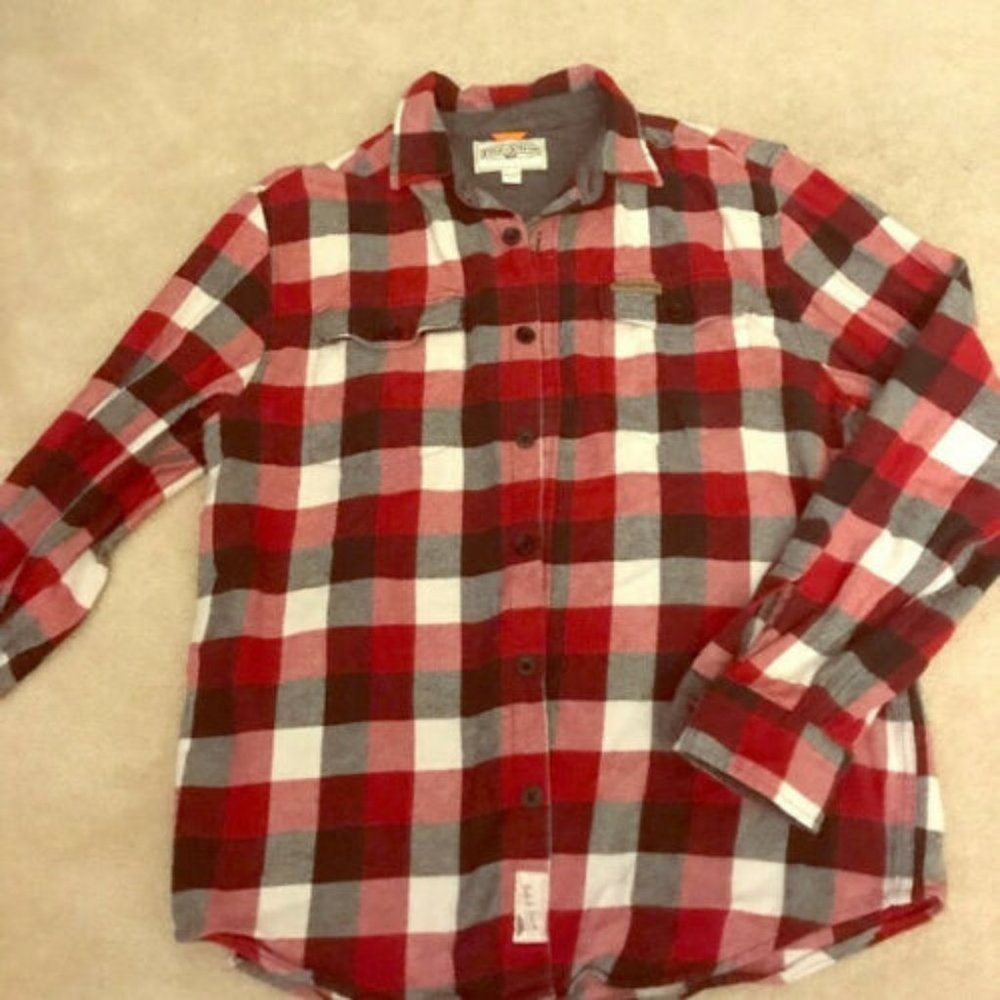 Field and Stream Plaid Flannel 100% Cotton XXL